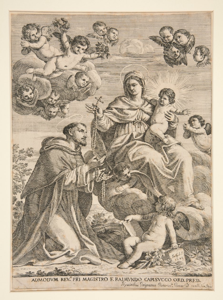 Saint Dominic by Giacinto Gimignani