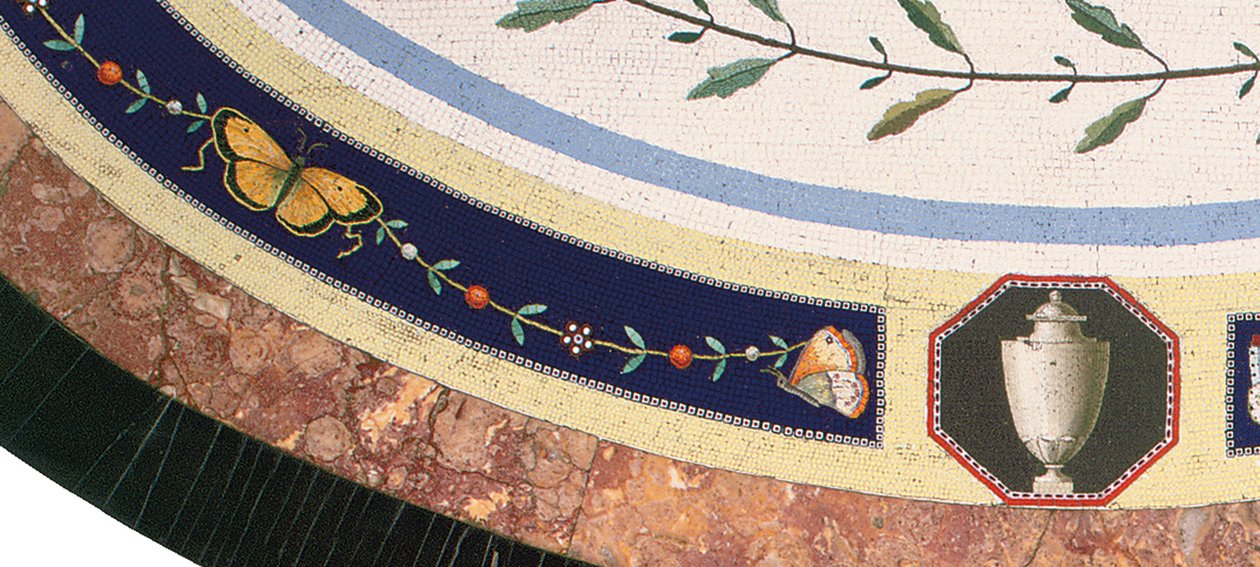 Micromosaic tabletop, Rome, late 18th century by Giacomo (attr. to) Raffaelli