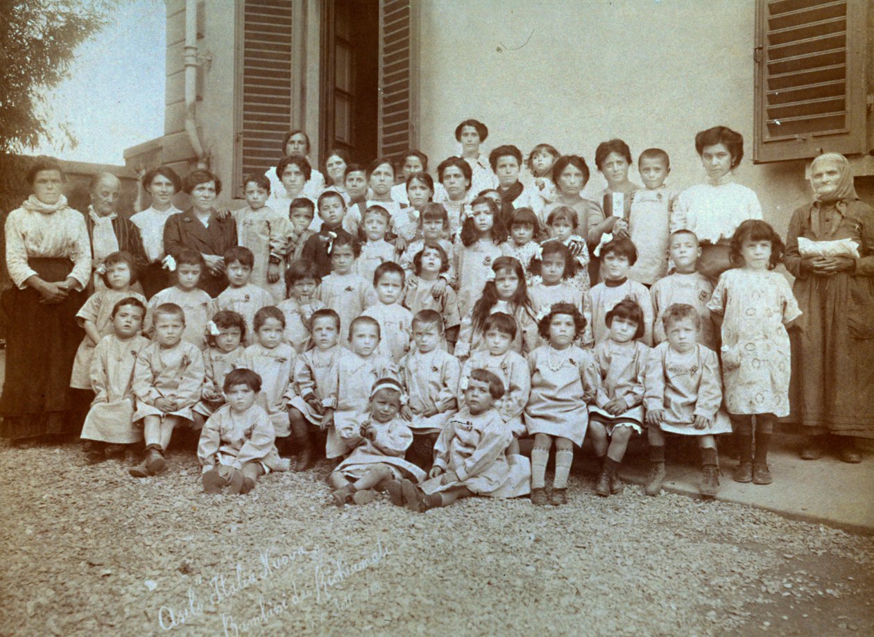 Children of the reservists at the 