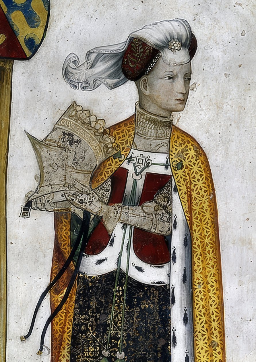 Depiction of the Marquises of Saluzzo and Their Wives as