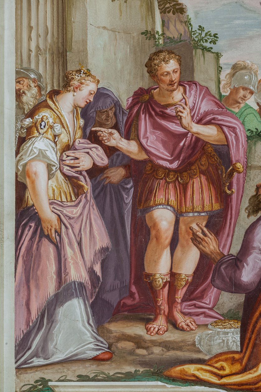Scipio's Clemency, Main Hall, c.1565 by Giambattista Zelotti