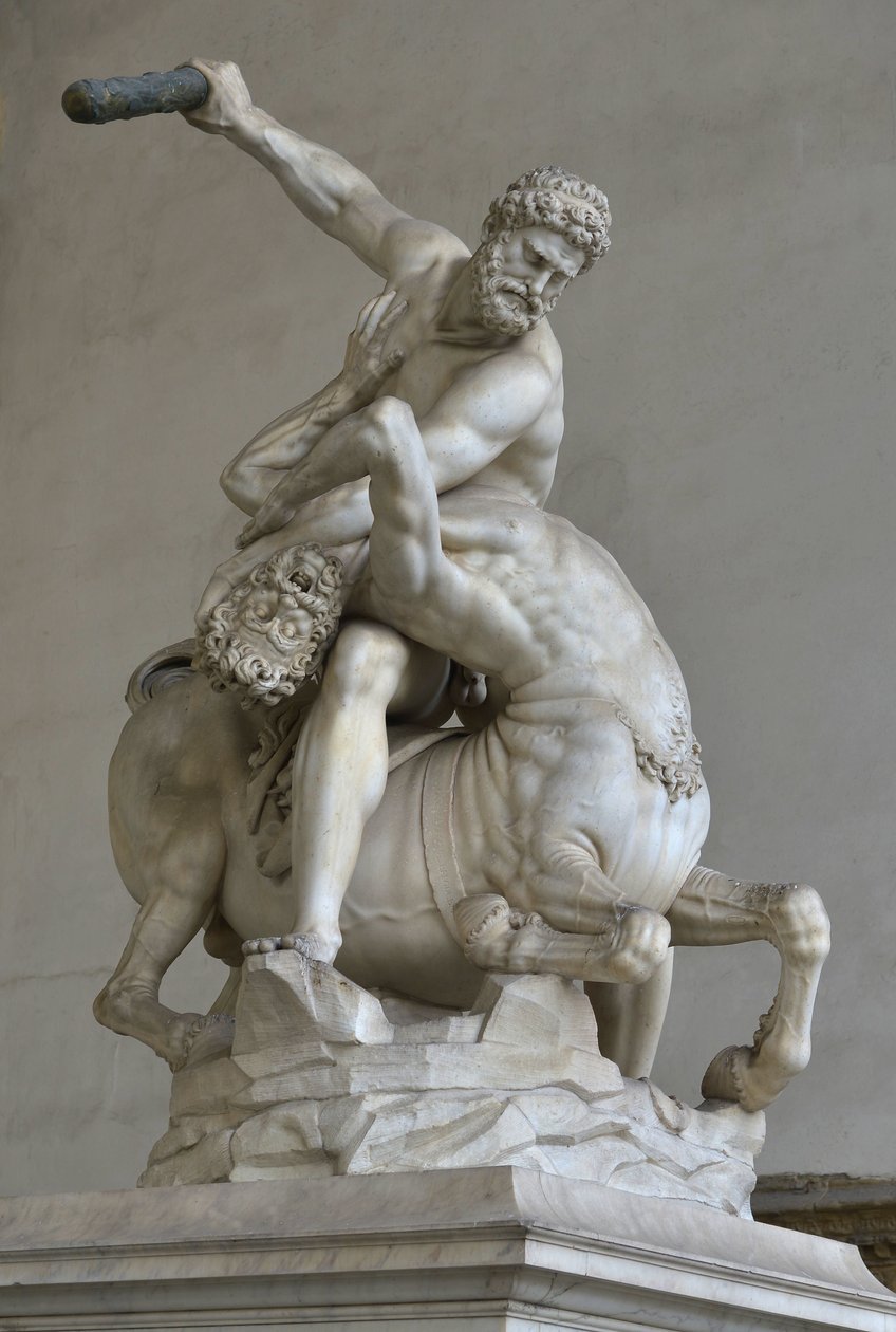 Hercules in the Fight Against the Centaur Nessus by (after) Giambologna