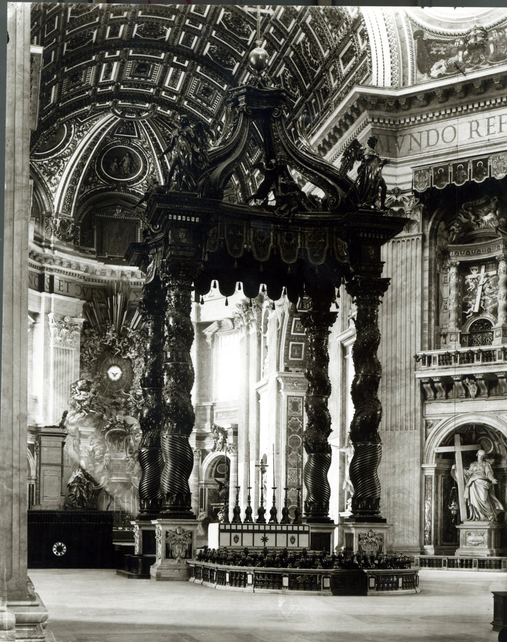 The Baldacchino by Gian Lorenzo Bernini