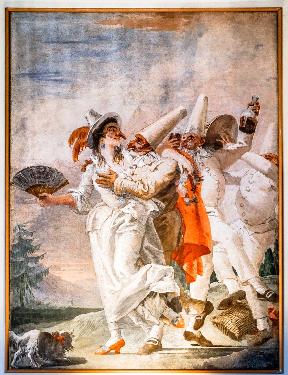 The Lovers Punch by Giandomenico (1727-1804) Tiepolo