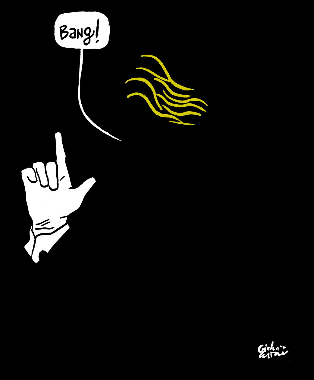 Donald Trump, 2019 by Gianluca Costantini
