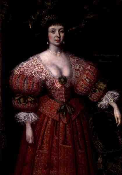 Portrait of Jane, Marchioness of Winchester by Gilbert Jackson