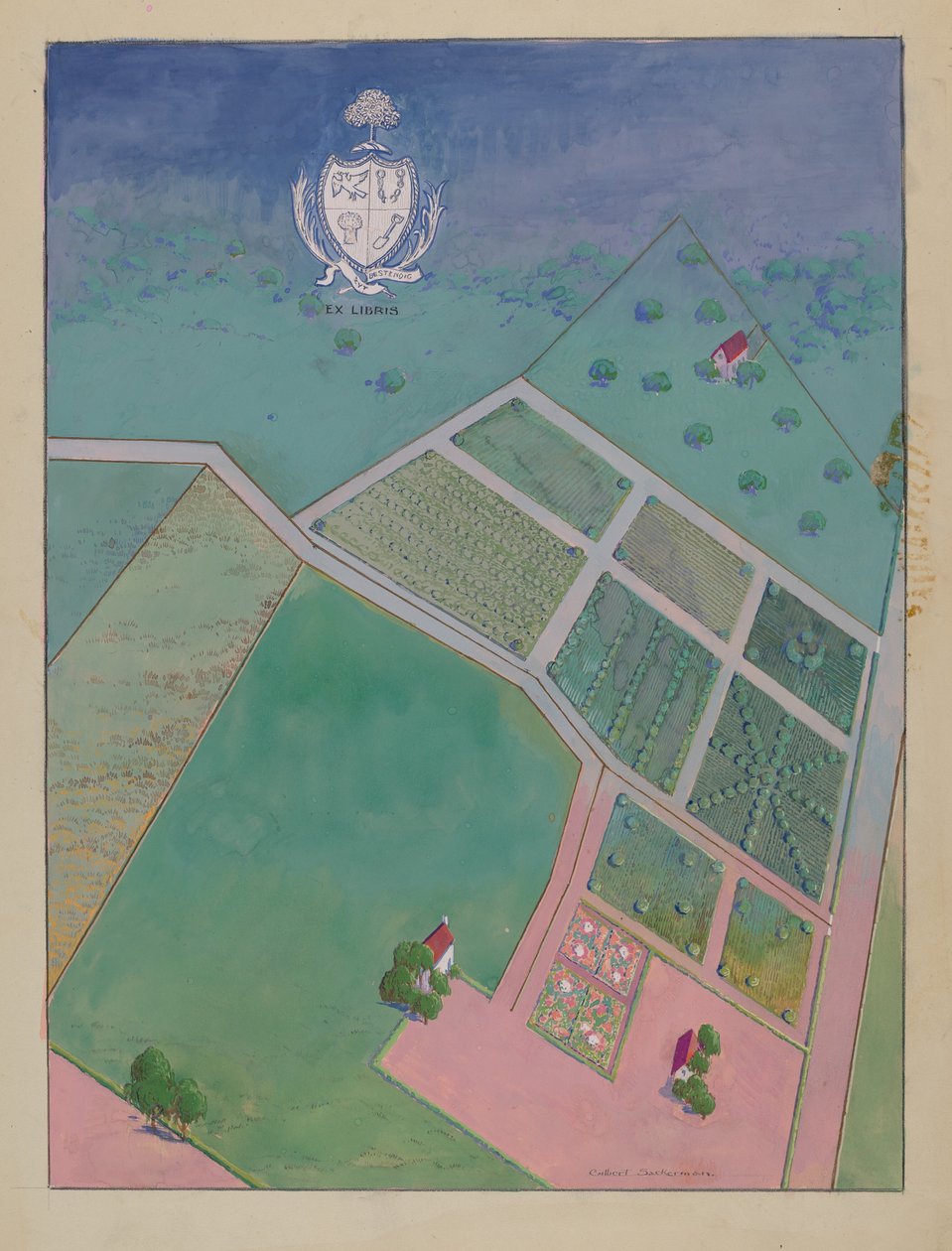 J. Dyckman Estate, c. 1936 by Gilbert Sackerman