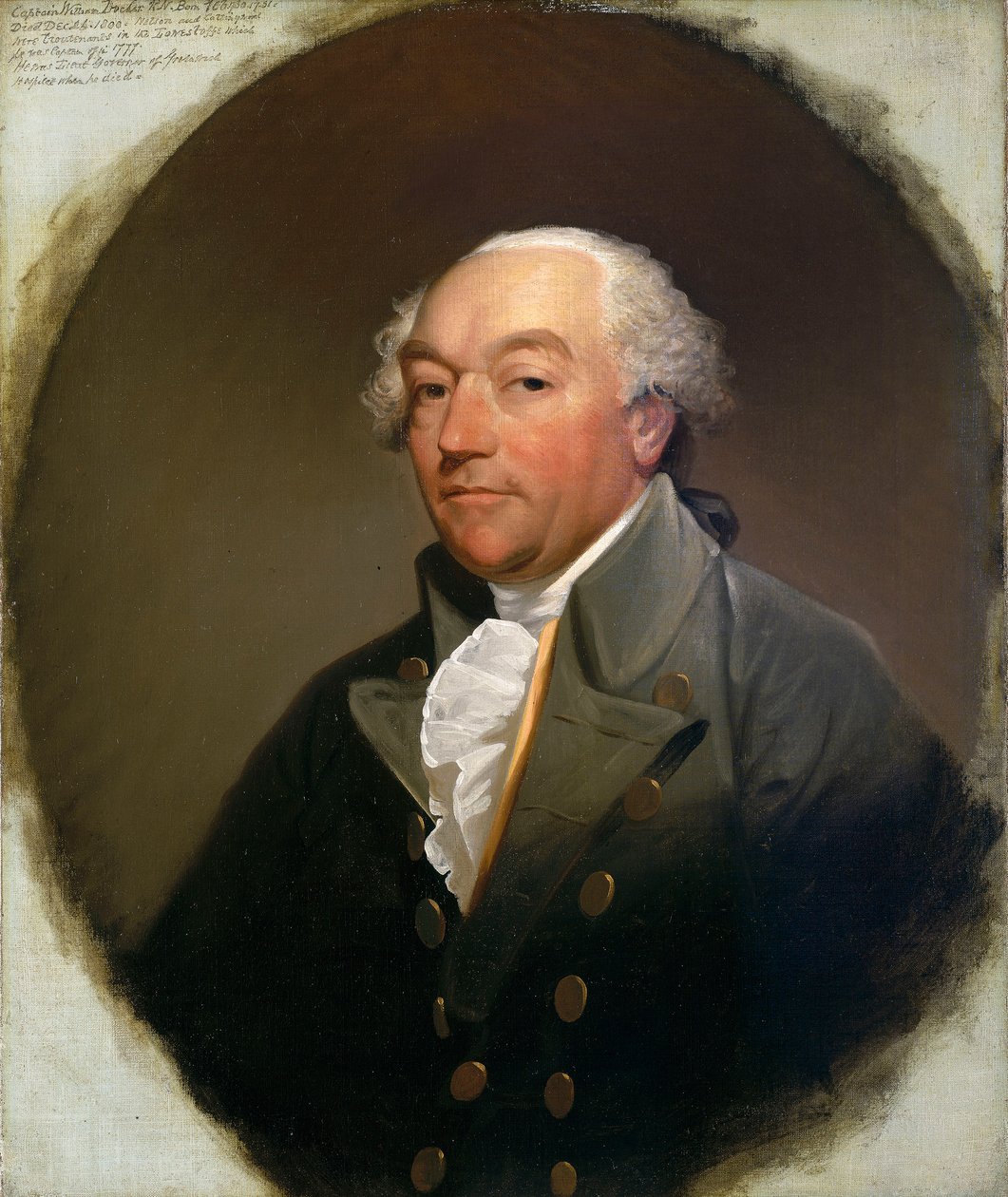 Captain William Locker (1731-1800) by Gilbert Stuart