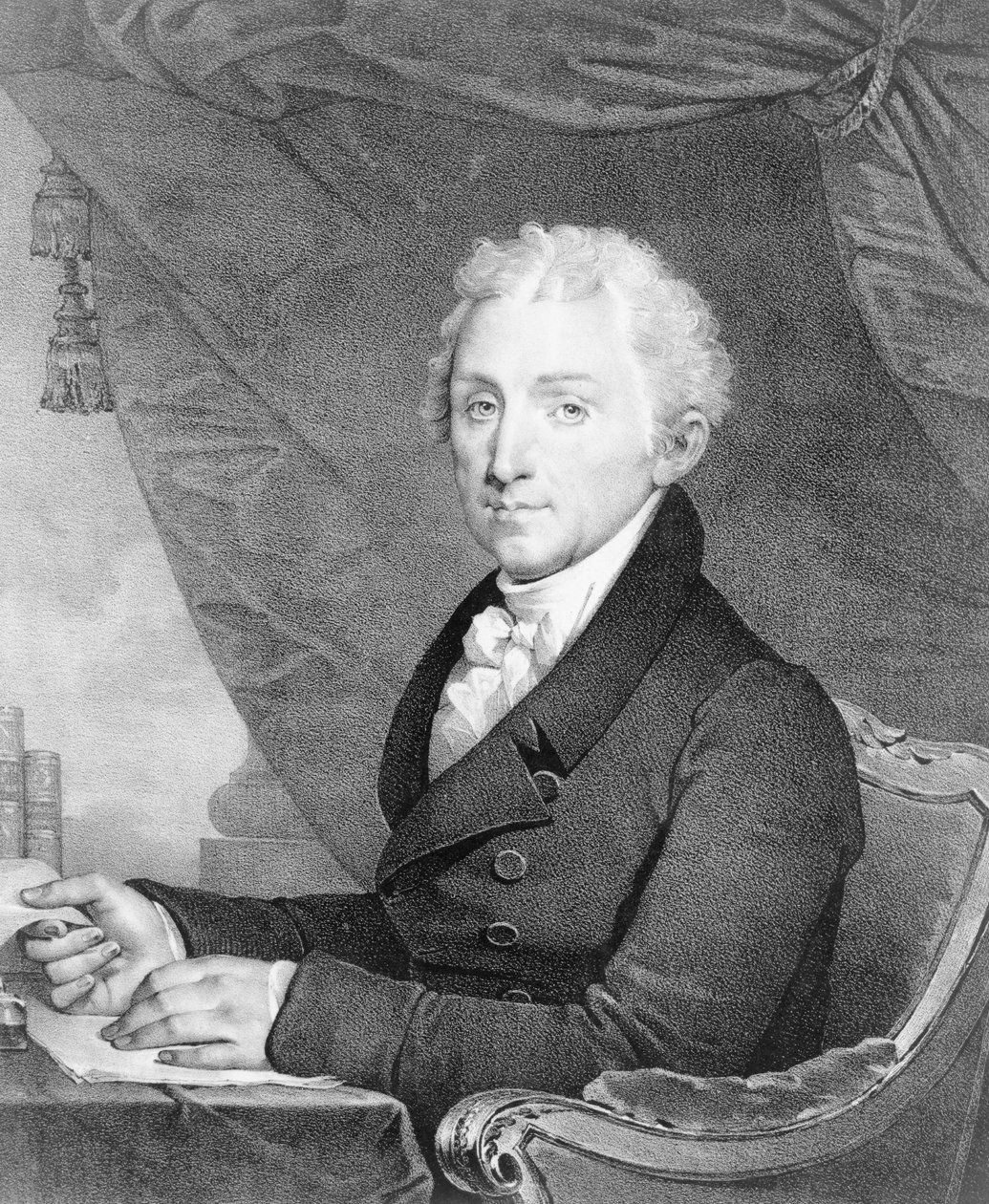 James Monroe, Fifth President of the United States by Gilbert Stuart