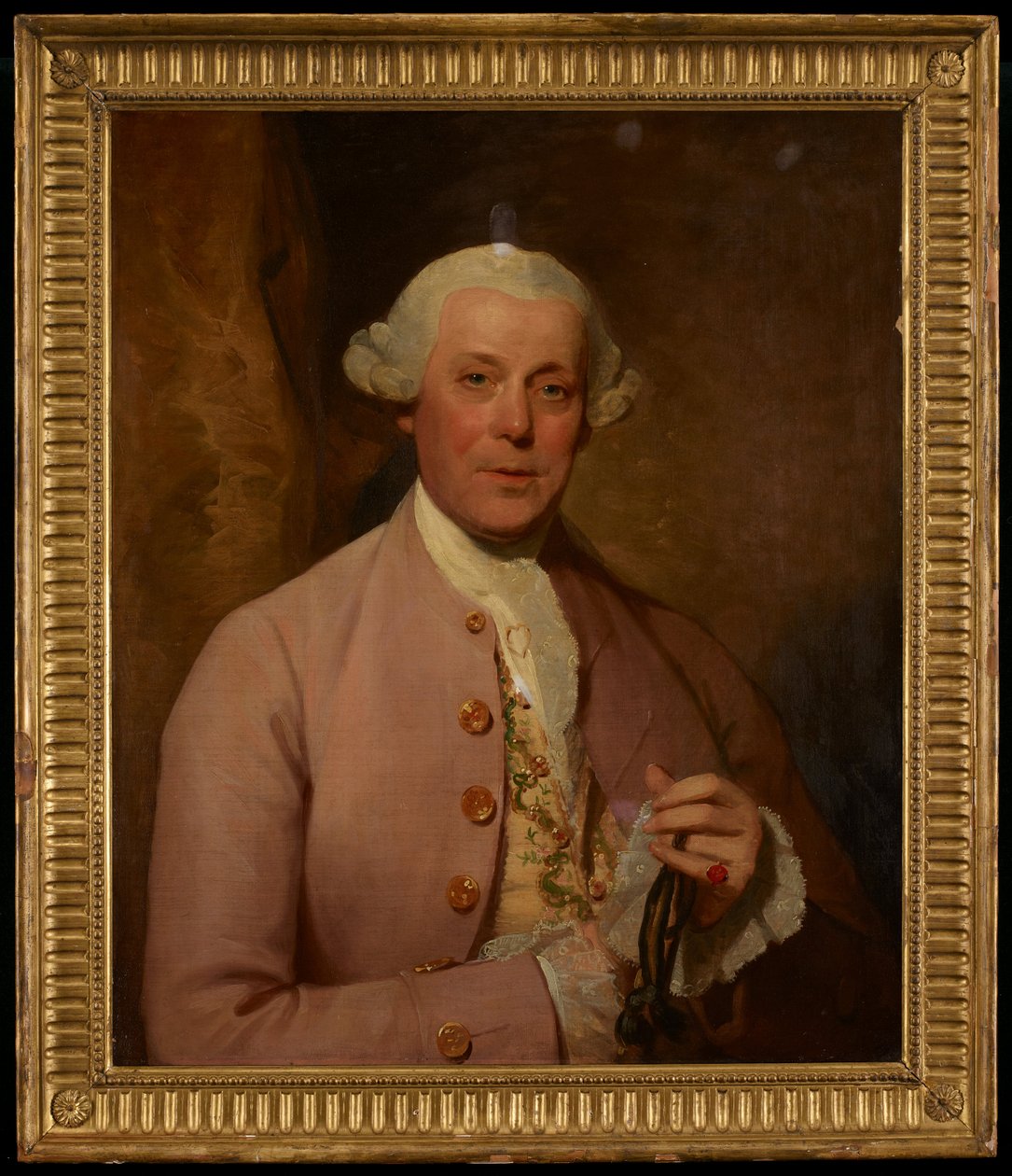 Portrait of Henry Lambert by Gilbert Stuart