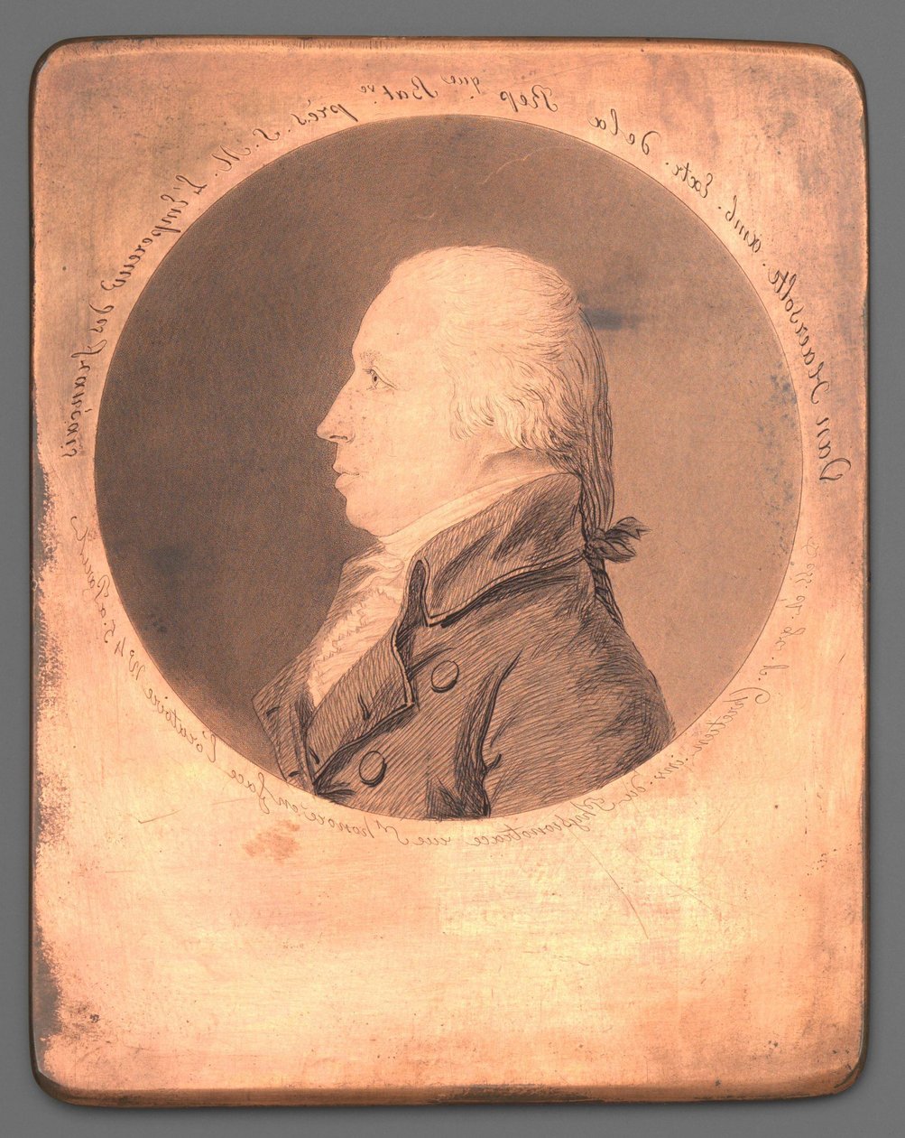 Portrait of Antonie Fred. Rob. Evert Baron van Haersolte by Gilles Louis Chrétien