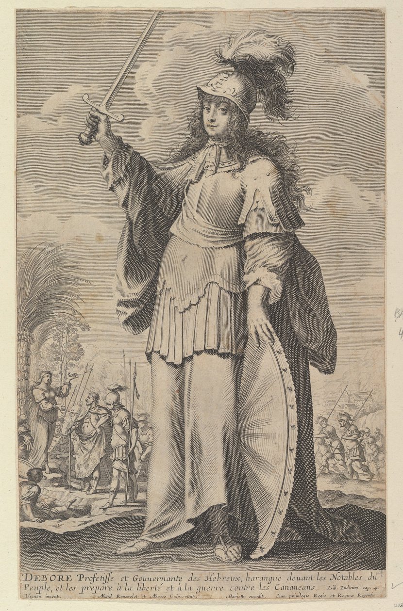 Déborah by Gilles Rousselet and Abraham Bosse