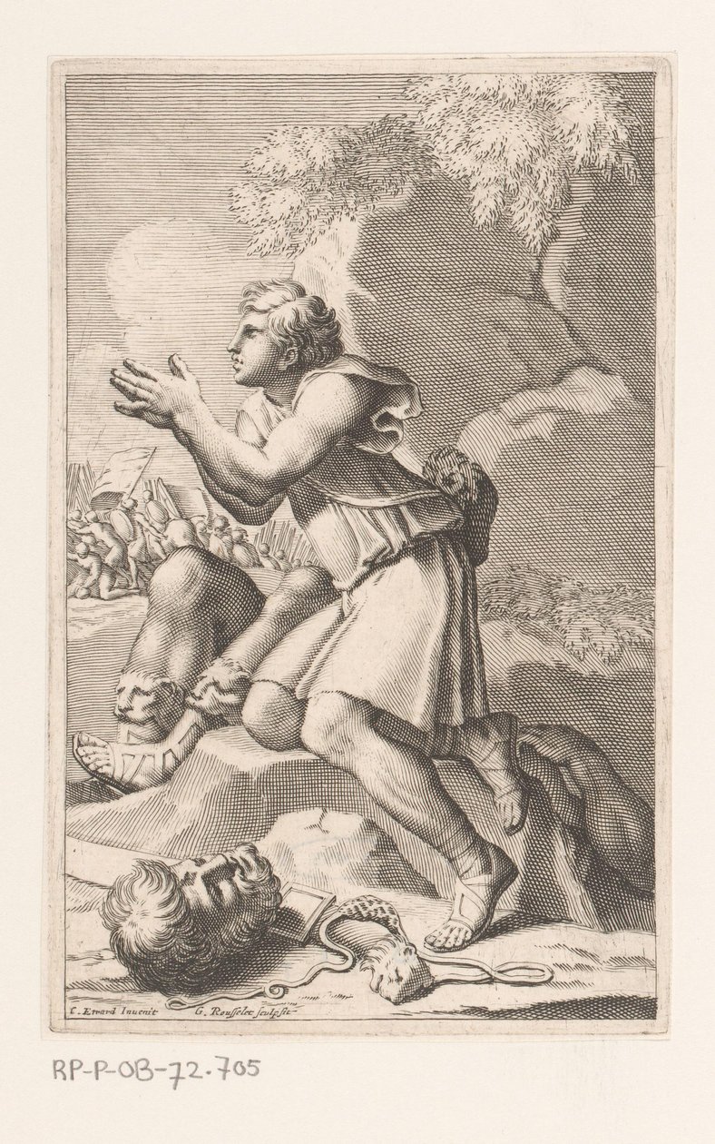 David After Killing Goliath by Gilles Rousselet