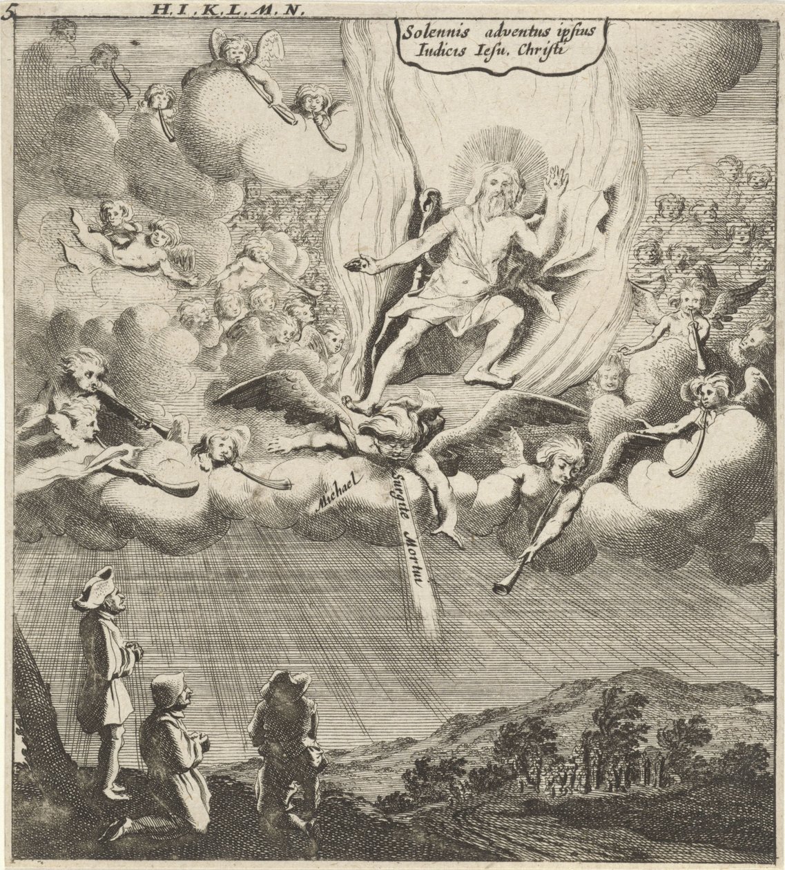 Christ Appears in the Sky by Gillis van Scheyndel (I)