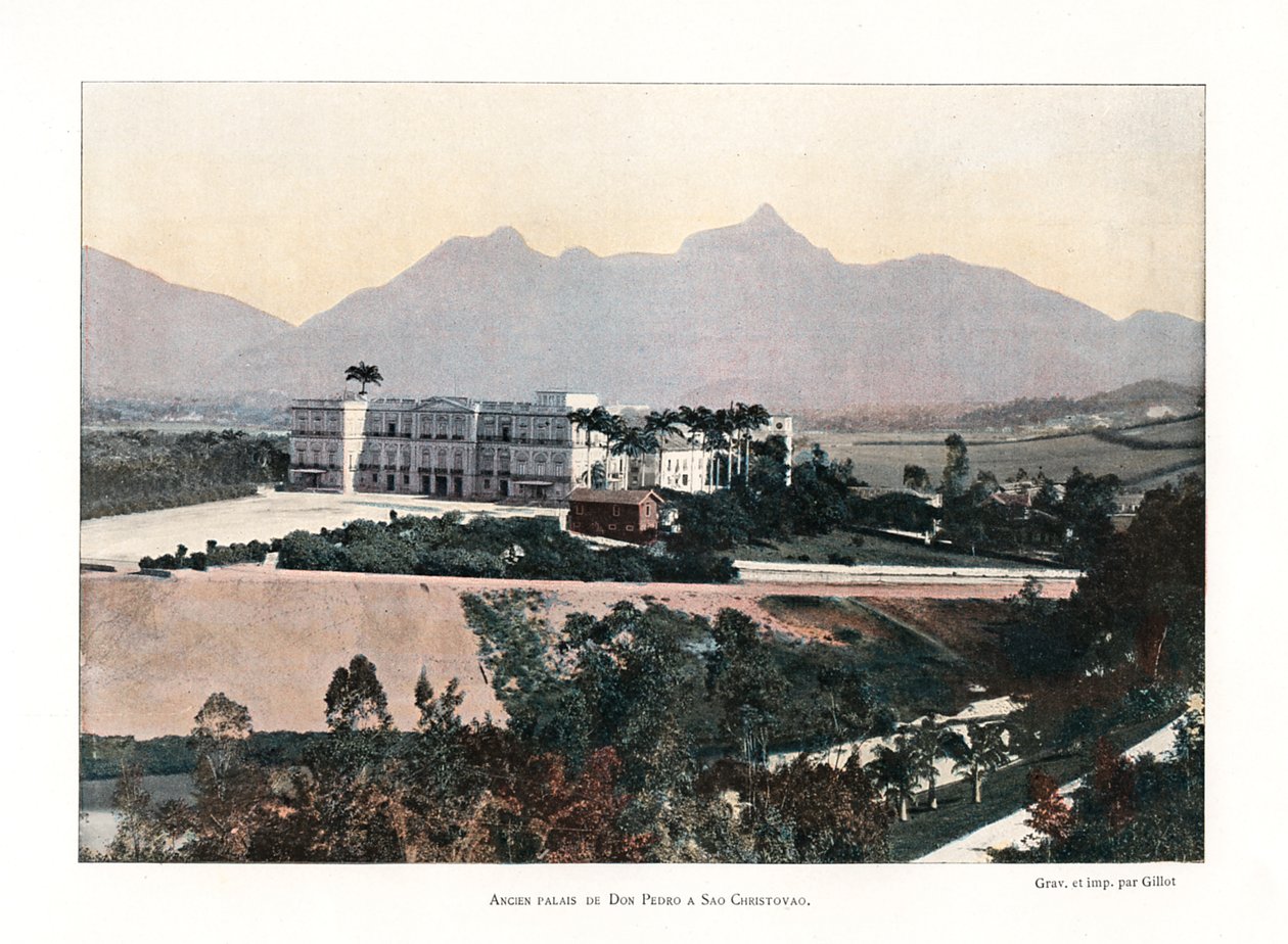 Palace of Don Pedro, Brazil by Gillot