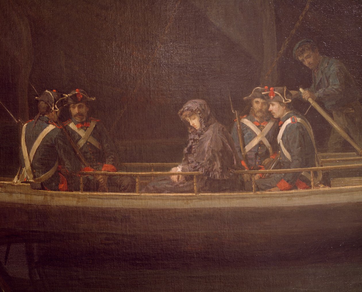 Luisa Sanfelice Being Transported from Palermo to Naples, September 2 by Gioacchino Toma