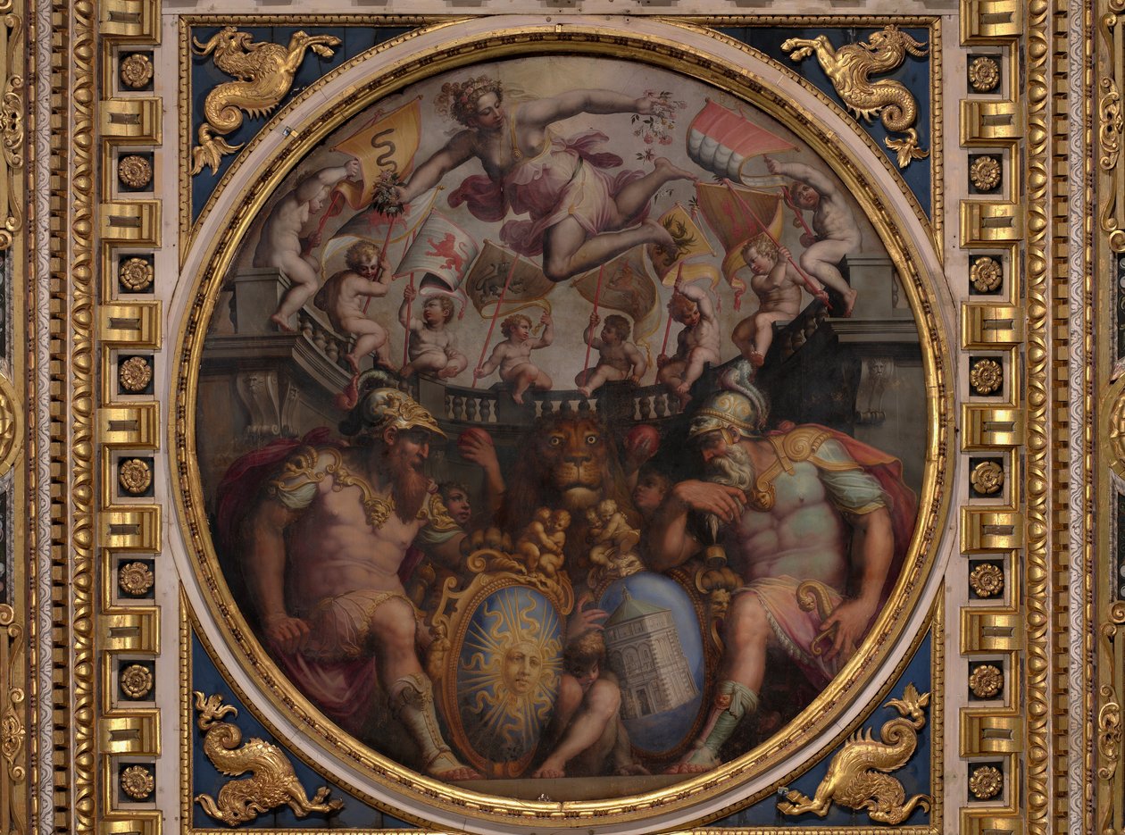Allegories of the Quarters of San Giovanni and Santa Maria Novella by Giorgio Vasari