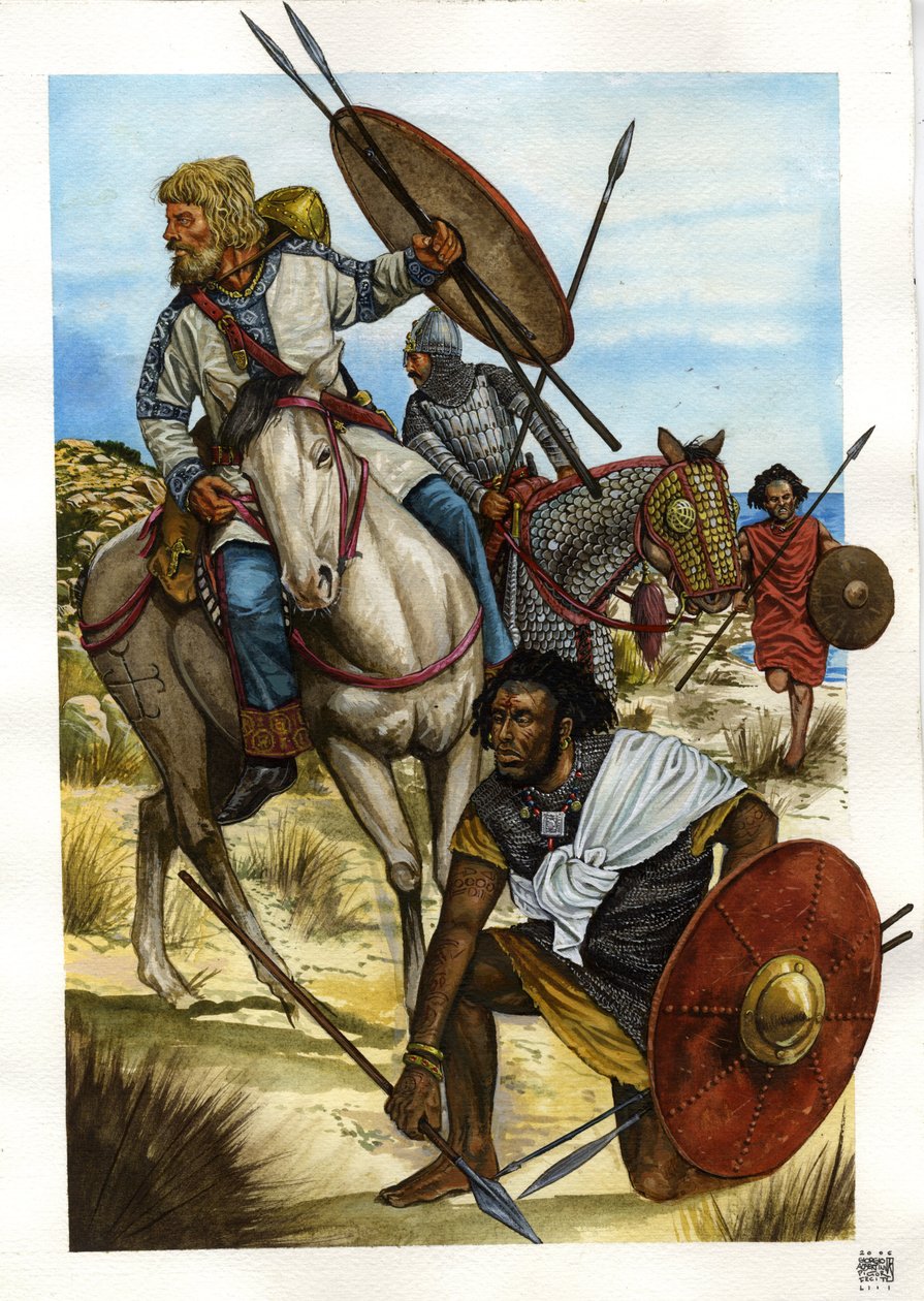 Barbarian: An Alan Warrior, a Vandal, and a Berber by Giorgio Albertini