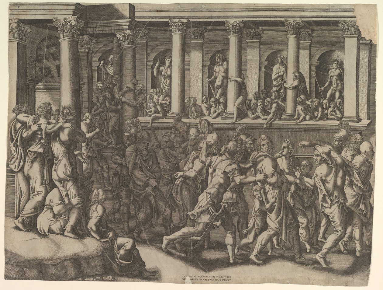 The Mocking of the Prisoners by Giorgio Ghisi