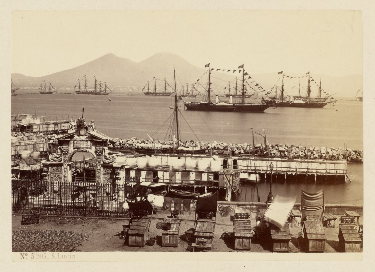 Castle of the Egg (Naples) by Giorgio Sommer