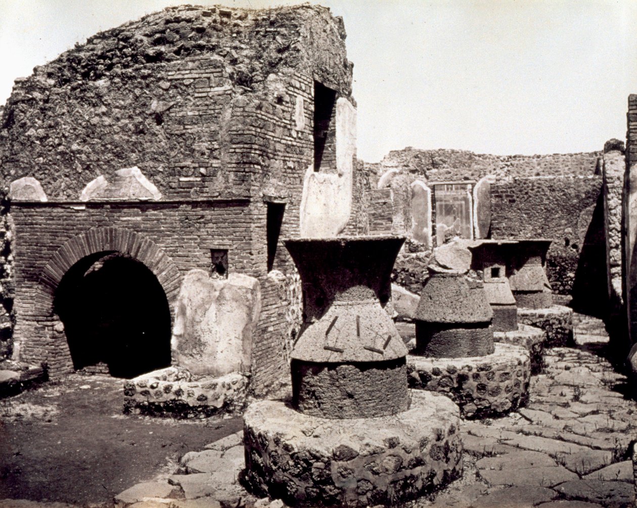 Pompei: view of a baker