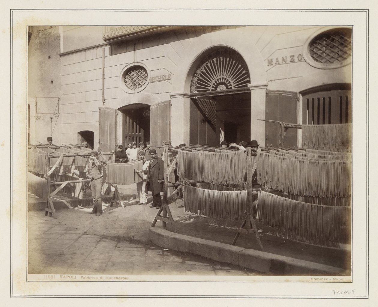 Street View in Naples with Pasta Maker Michele Manzo