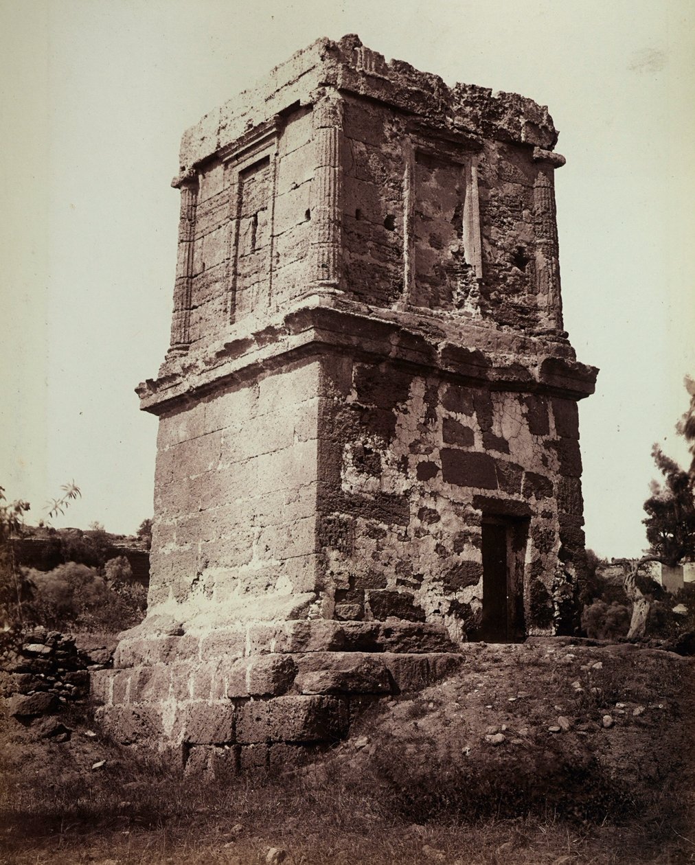 The Tomb of Theron, Valley of the Temples, Agrigento by Giorgio Sommer
