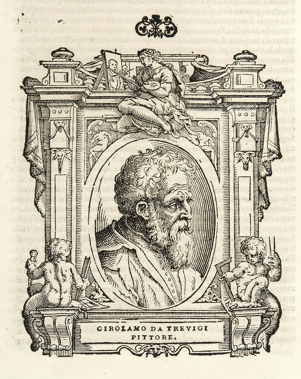 Lives of the Most Excellent Painters, Sculptors, and Architects, Giorgio Vasari 1568, Girolamo da Trevigi by Giorgio Vasari