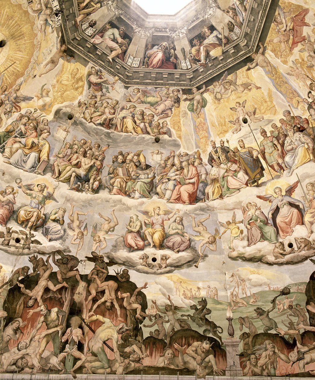 The Last Judgement (detail) by Giorgio Vasari