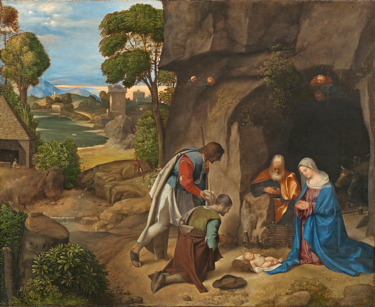 The Adoration of the Shepherds by Giorgione da Castelfranco