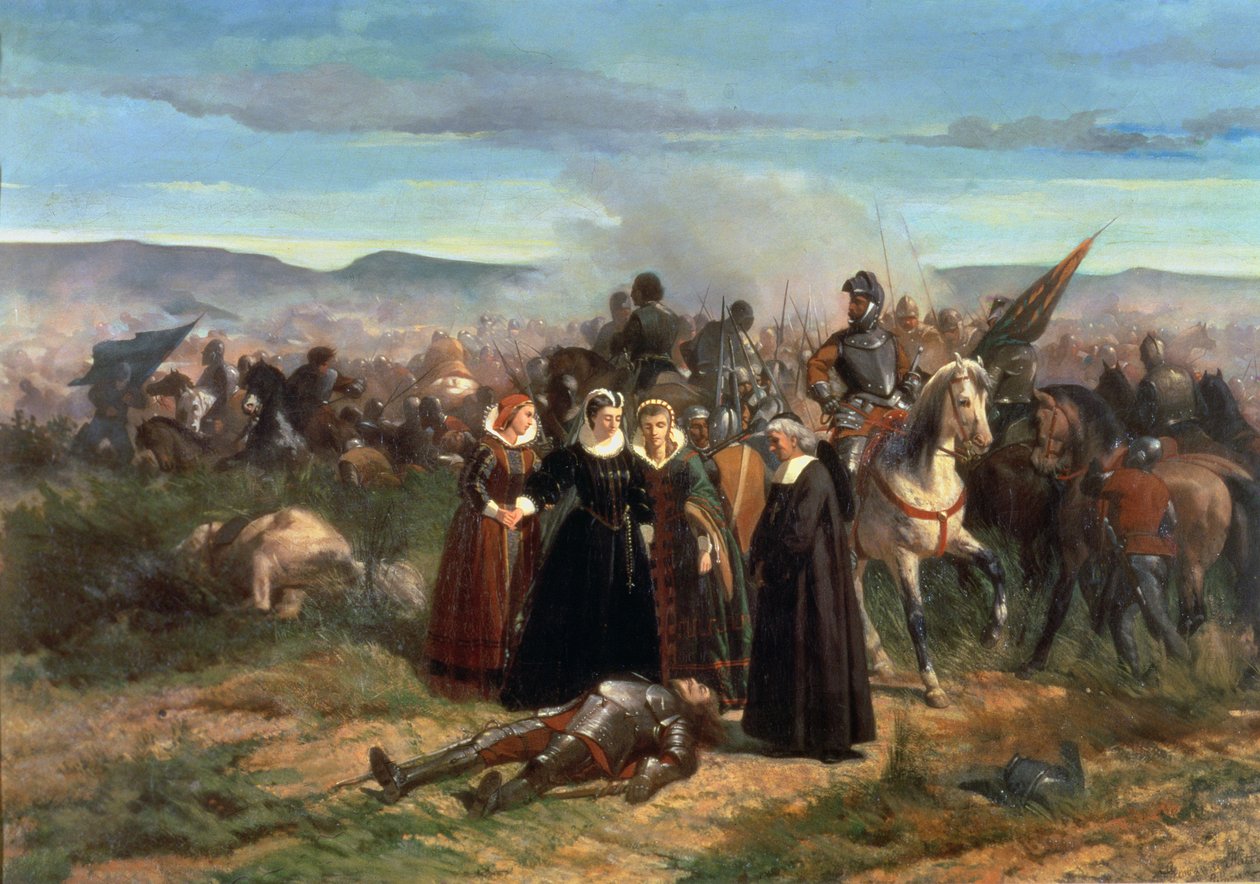 Mary Stuart at the Battle of Langside, May 1568 by Giovanni Fattori