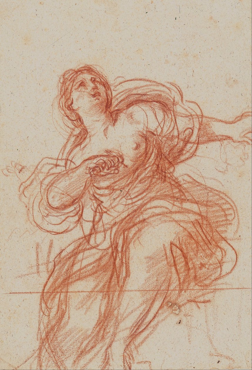 Death of Lucretia by Giovanni Francesco Barbieri