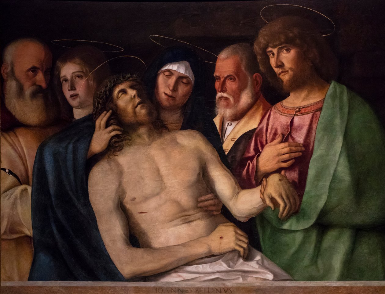 Lamentation of Christ, circa 1502 by Giovanni (workshop of) Bellini