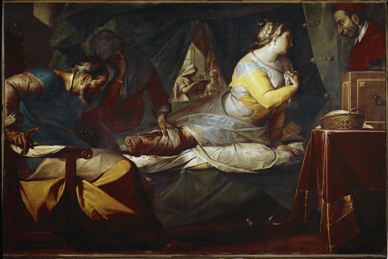 Quadroni of St Charles: Miracle of Aurelia degli Angeli by Giovanni Battista  Crespi