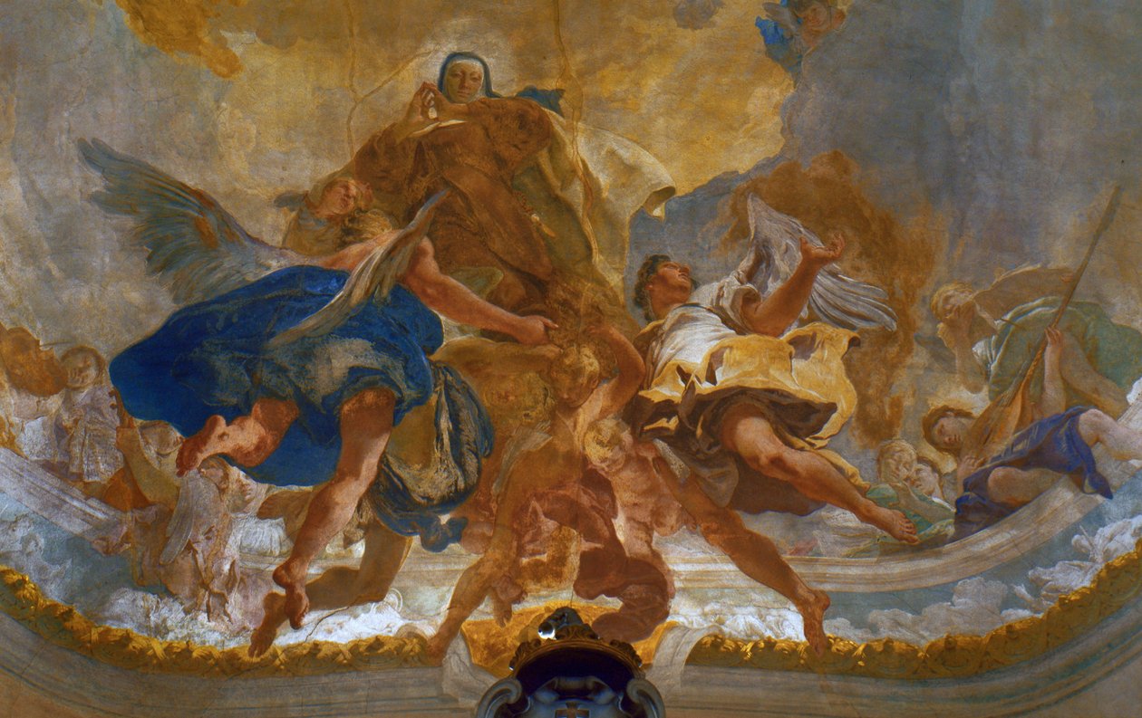 Glorification of Saint Theresa by Giovanni Battista (1696-1770) Tiepolo