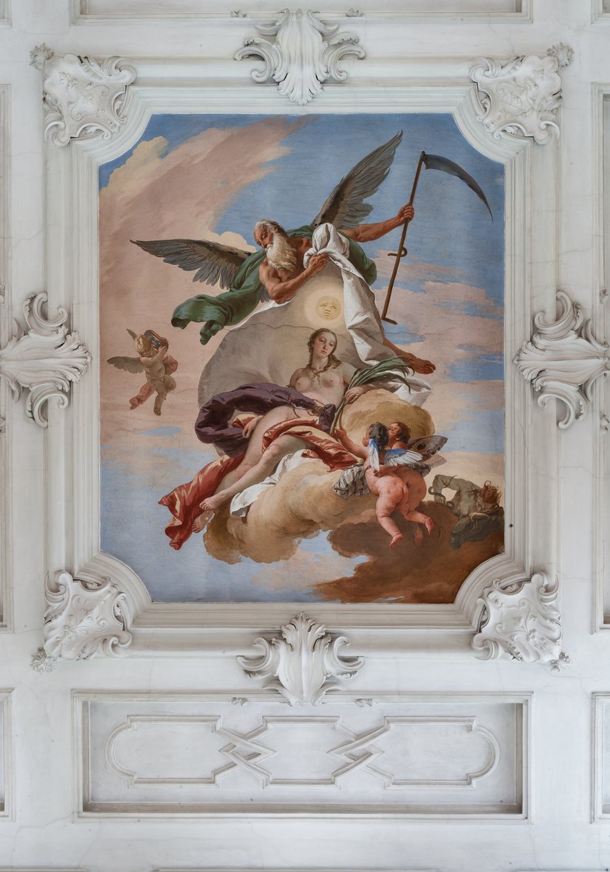 Time Discovers Truth by Giovanni-Battista Tiepolo