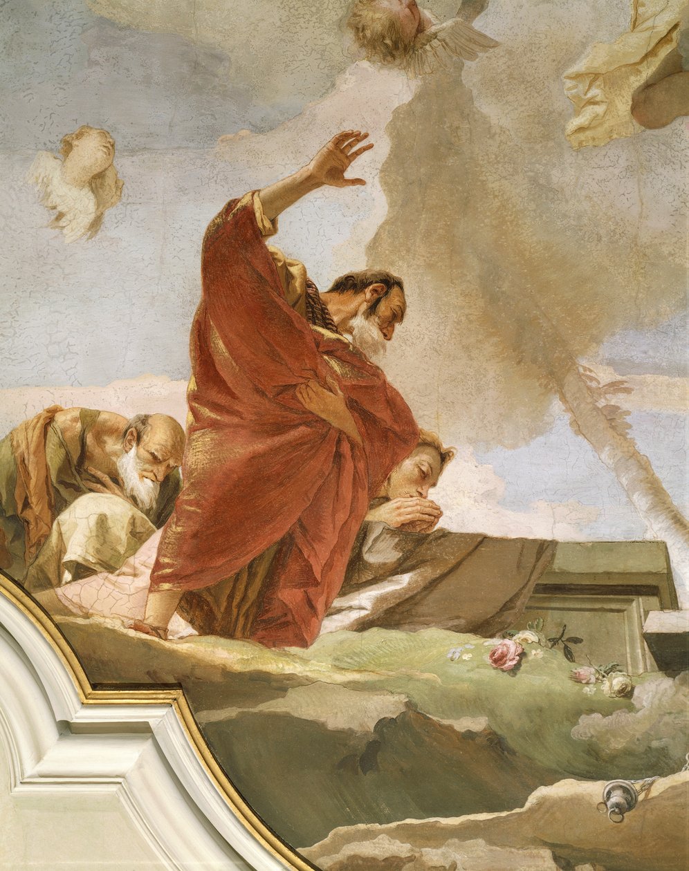 Assumption (detail) by Giovanni Battista Tiepolo