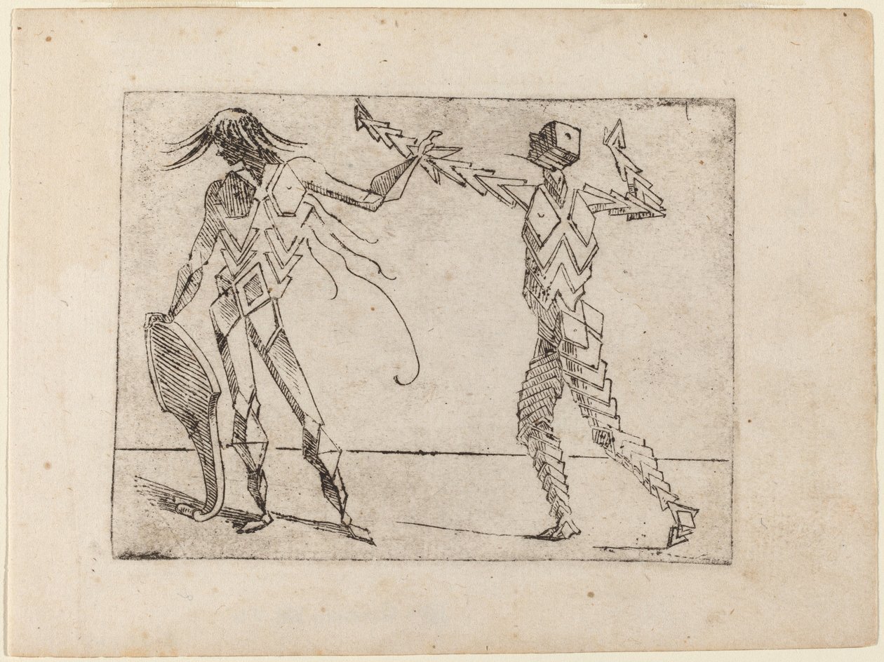 From "Bizzarie di varie Figure" by Giovanni Battista Bracelli
