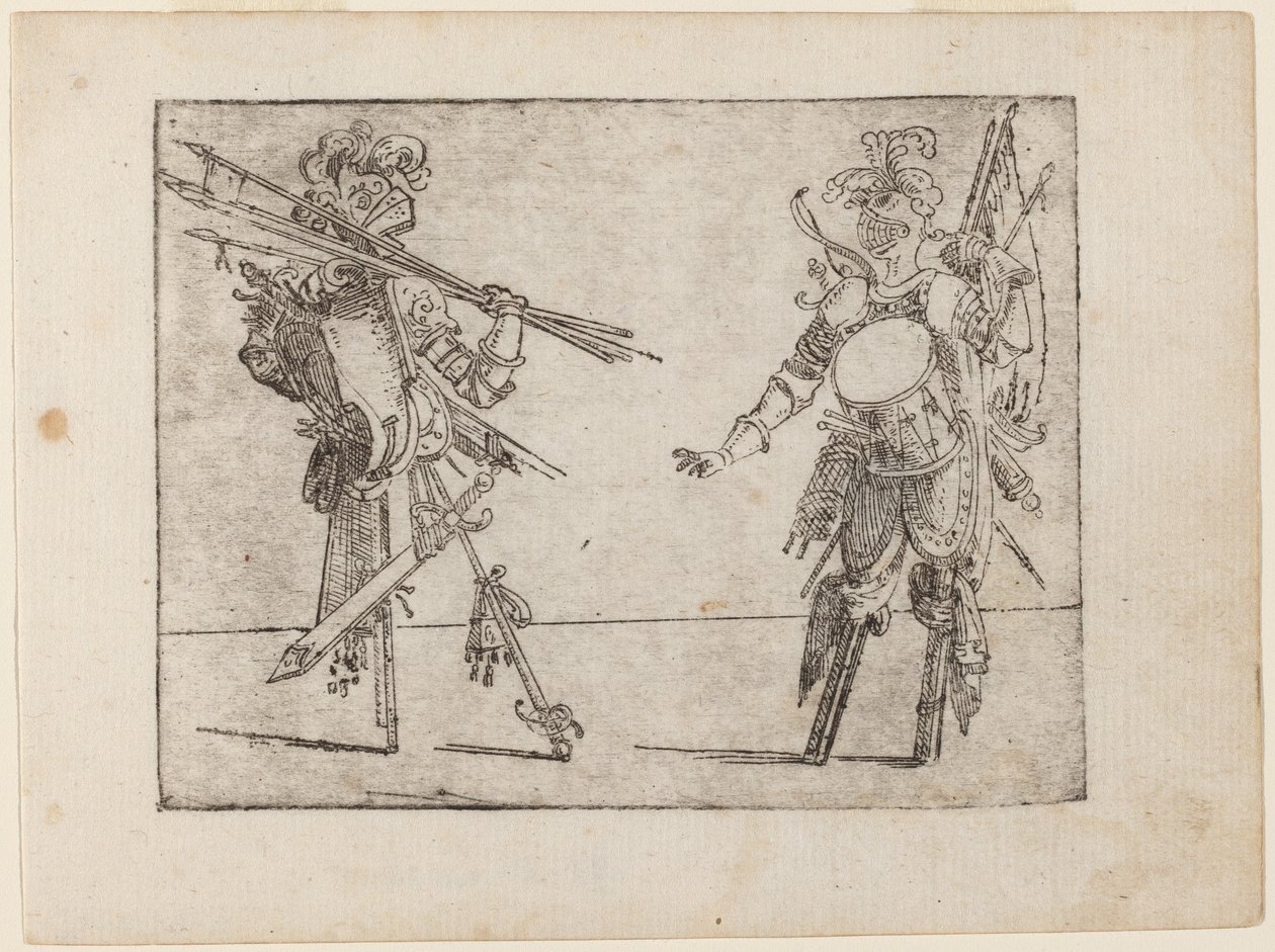 From "Bizzarie di varie Figure" by Giovanni Battista Bracelli