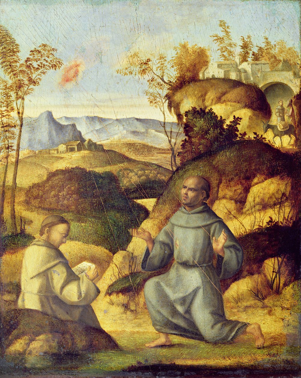 St. Francis Receiving the Stigmata by Giovanni Battista Cima da Conegliano