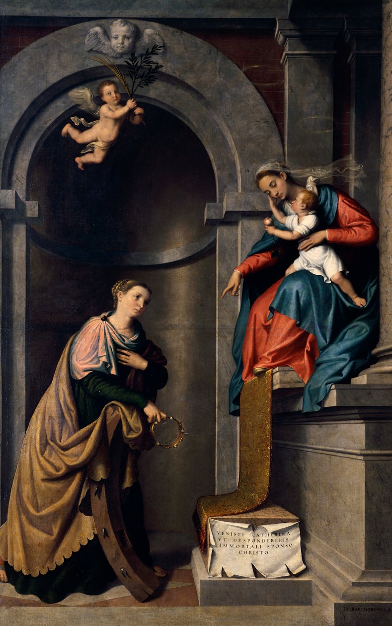 Marriage of St Catherine by Giovanni Battista Moroni