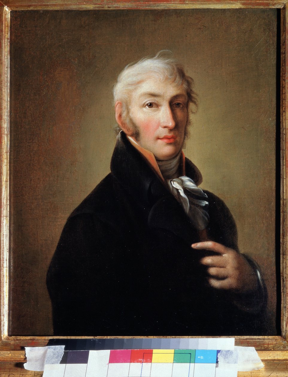 Portrait of the Russian Writer and Historian Nikolai Karamzin by Giovanni Battista Ortolani Damon