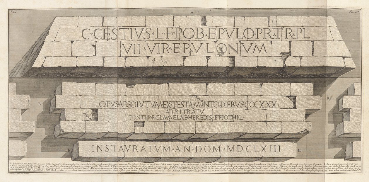 Roman Antiquities, vol. III by Giovanni Battista Piranesi