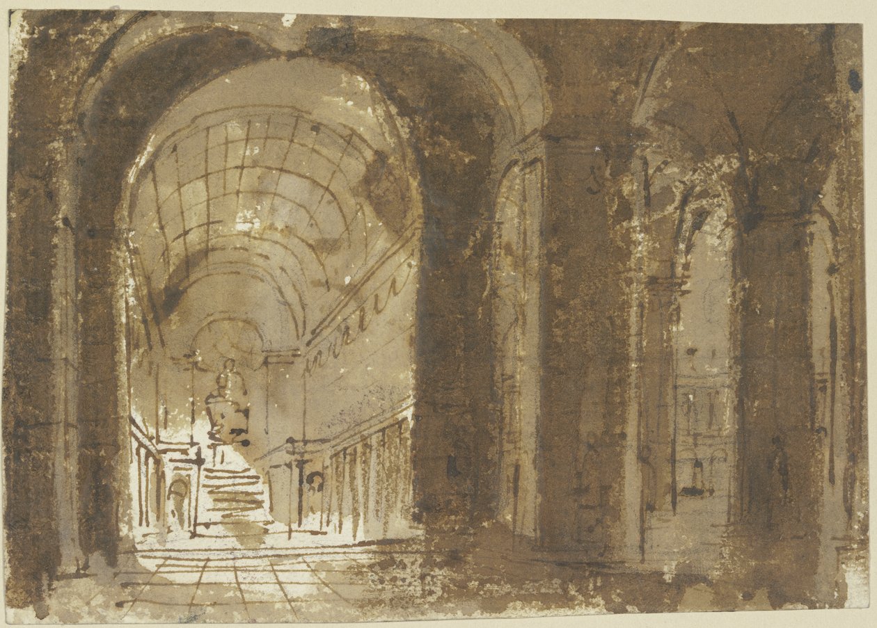 Church Interior by Giovanni Battista Piranesi