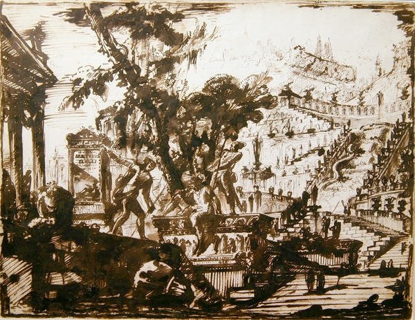 Fantastical Gardens by Giovanni Battista Piranesi