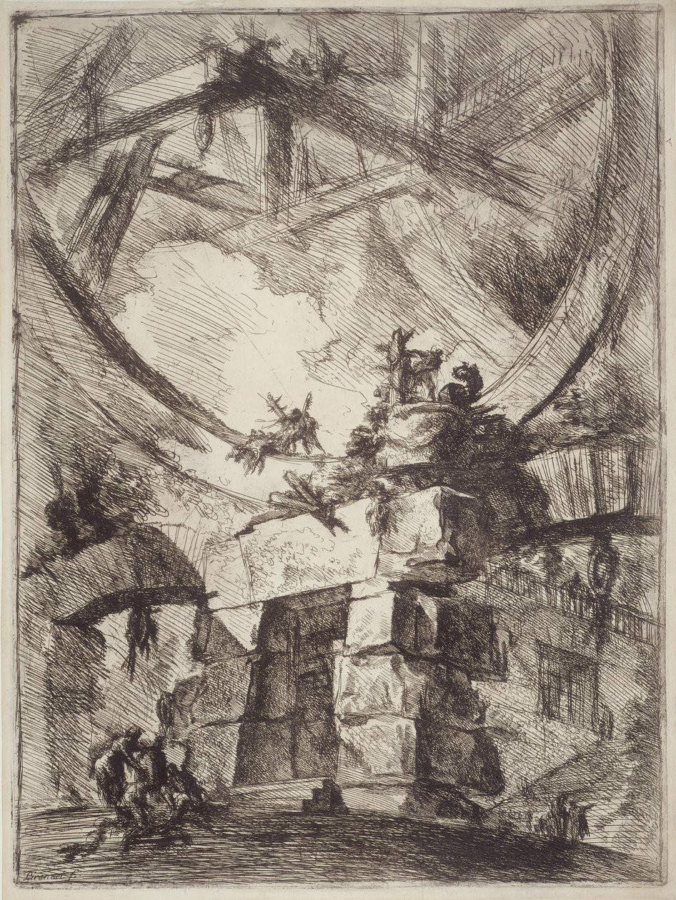 The Giant Wheel by Giovanni Battista Piranesi