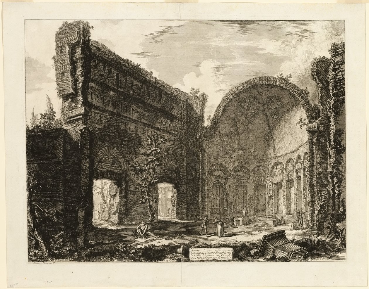 Remains of a Room Belonging to the Praetorian Fort at Hadrian
