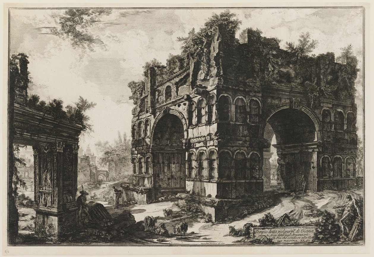 Temple of Janus by Giovanni Battista Piranesi