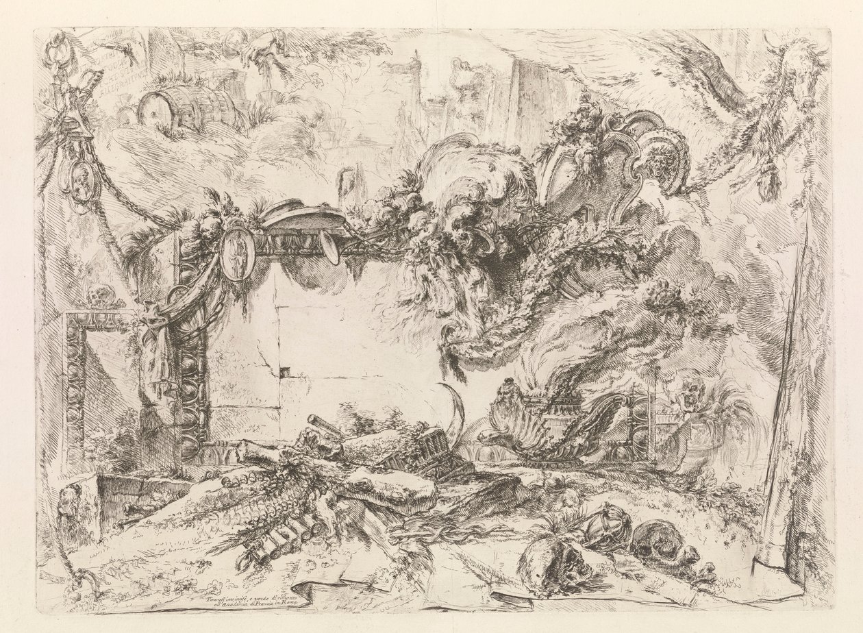 The Monumental Tablet, from Grotesques