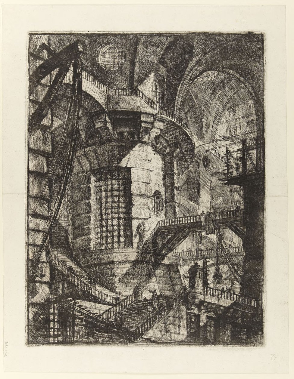 The Round Tower by Giovanni Battista Piranesi